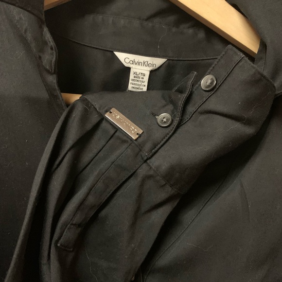 Calvin Klein women’s xl black Button-Up Shirt - Picture 4 of 4